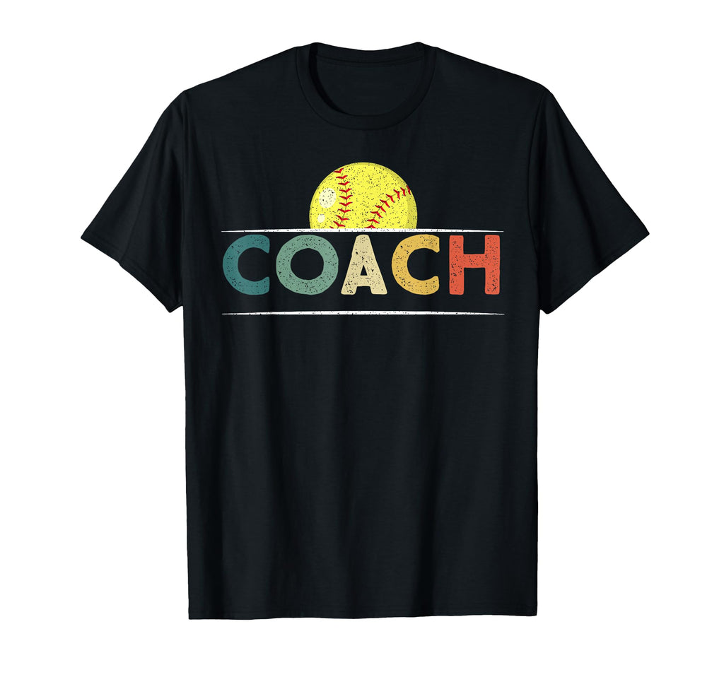 Softball Coach Gifts Funny Ball Coaching T-Shirt - Graphic Print Men Women - T-Shirt, Sweatshirt, Hoodie