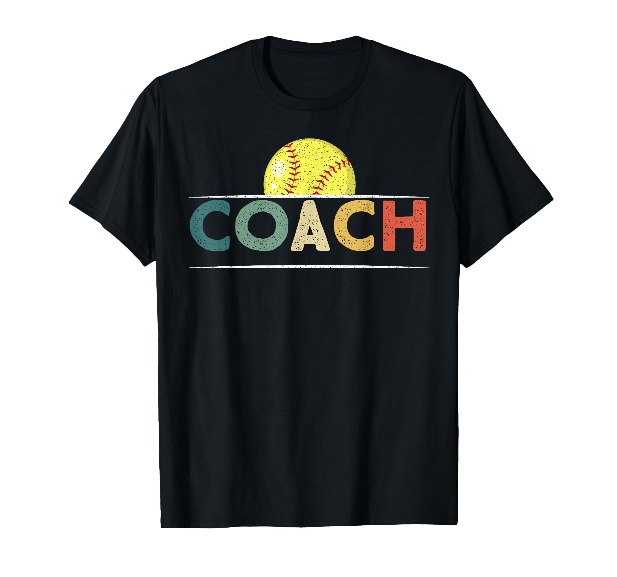 Softball Coach Gifts Funny Ball Coaching T-Shirt - Graphic Print Men Women - T-Shirt, Sweatshirt, Hoodie