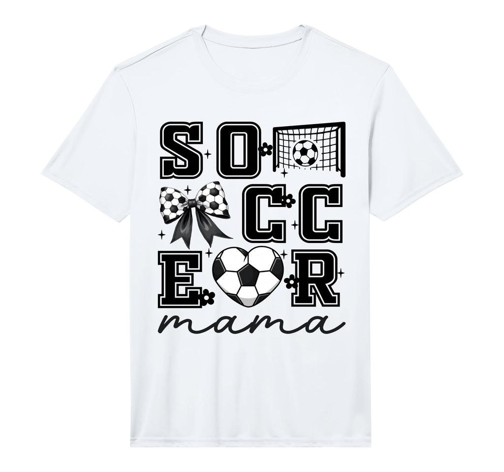 Football Mama Coquette Bow Funny T-Shirt - Novelty Apparel for Adults - T-Shirt, Sweatshirt, Hoodie