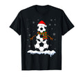 Funny Football Snowman Soccer T-Shirt - Custom Art Print for Adults - T-Shirt, Sweatshirt, Hoodie