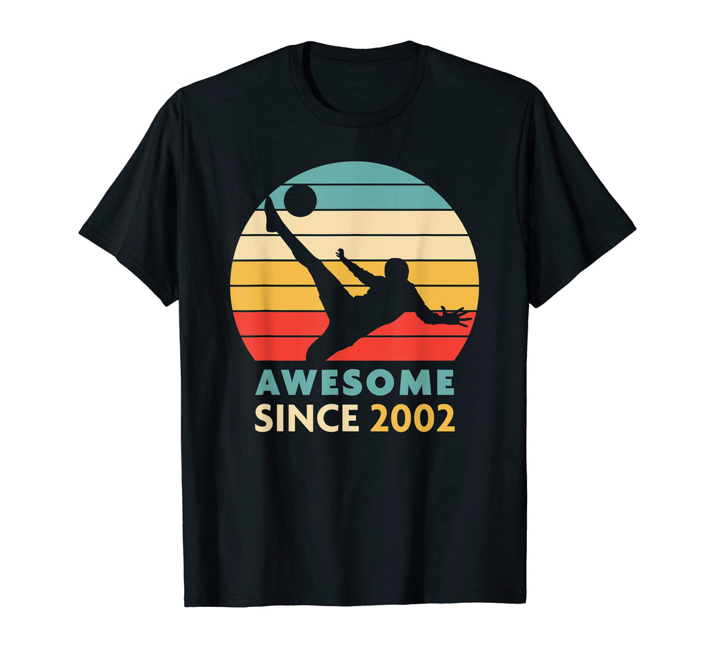 21St Birthday Gift Soccer Awesome Since T-Shirt - Novelty Apparel Unisex - T-Shirt, Sweatshirt, Hoodie