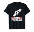 Its Football Not Soccer Distressed Ball T-Shirt - Novelty Apparel Unisex - T-Shirt, Sweatshirt, Hoodie