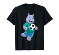 Hippo Soccer Player Soccer Sports T-Shirt - Trendy Graphic for Adults - T-Shirt, Sweatshirt, Hoodie