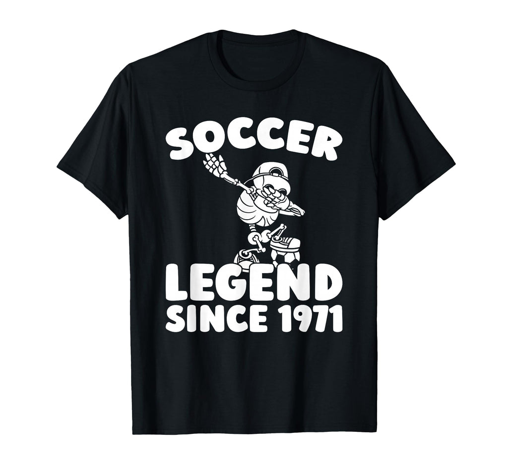 Born 1971 Sports Team Player Soccer T-Shirt - Minimalist Print Men Women - T-Shirt, Sweatshirt, Hoodie