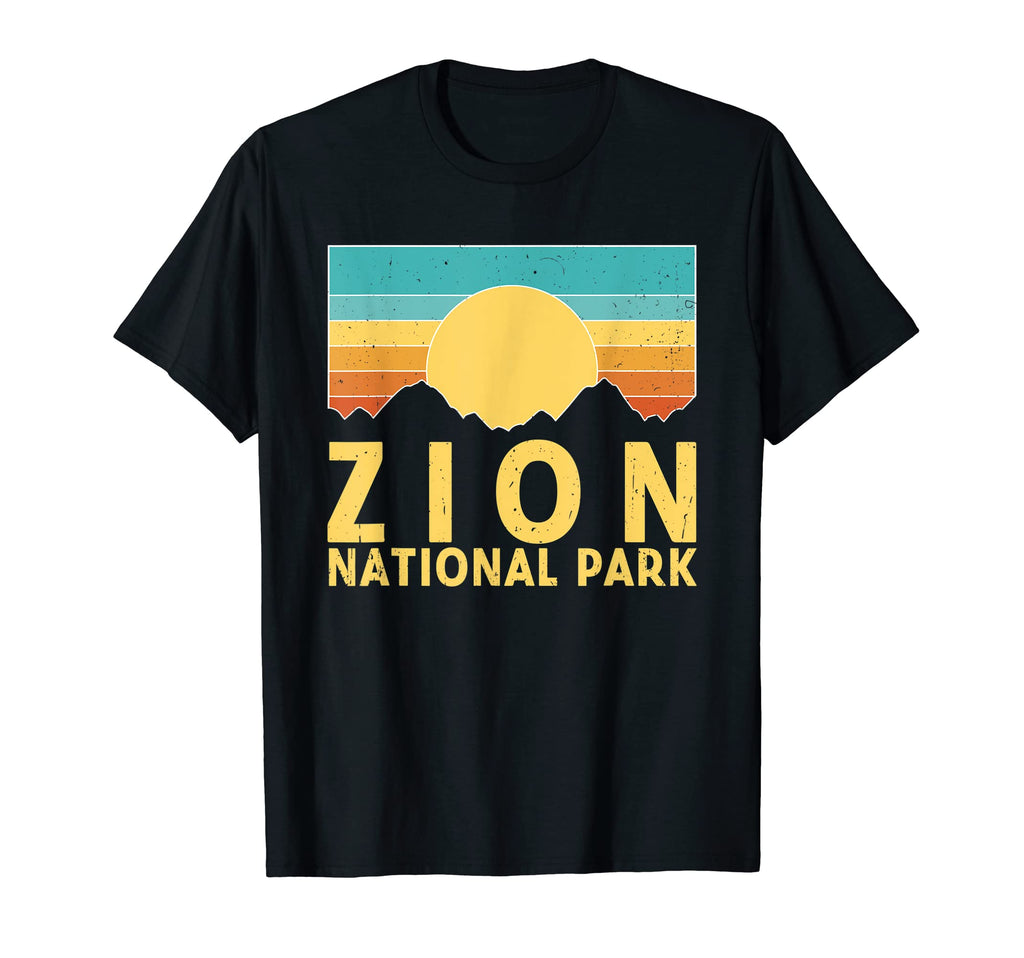 Zion National Park Nature Sunset T-Shirt - Graphic Print Unisex - T-Shirt, Sweatshirt, Hoodie