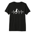 Soccer Heartbeat Funny Soccer Tri T-Shirt - Casual Everyday Wear Unisex - T-Shirt, Sweatshirt, Hoodie