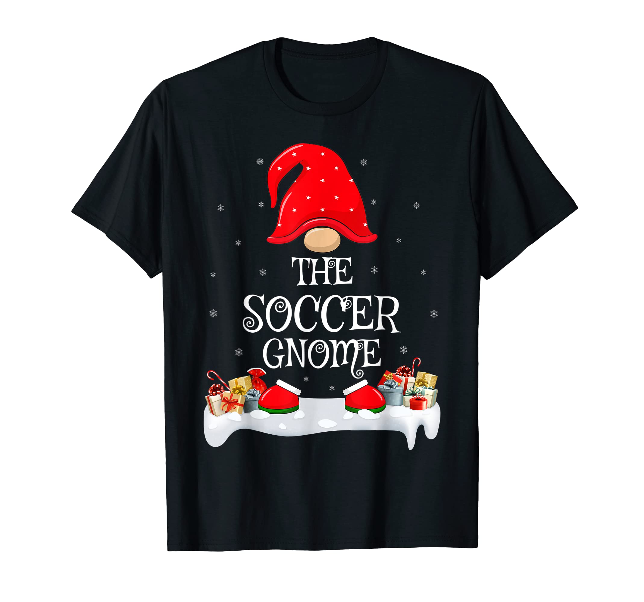 Family Matching Group Soccer Gnome T-Shirt - Custom Art Print Men Women - T-Shirt, Sweatshirt, Hoodie
