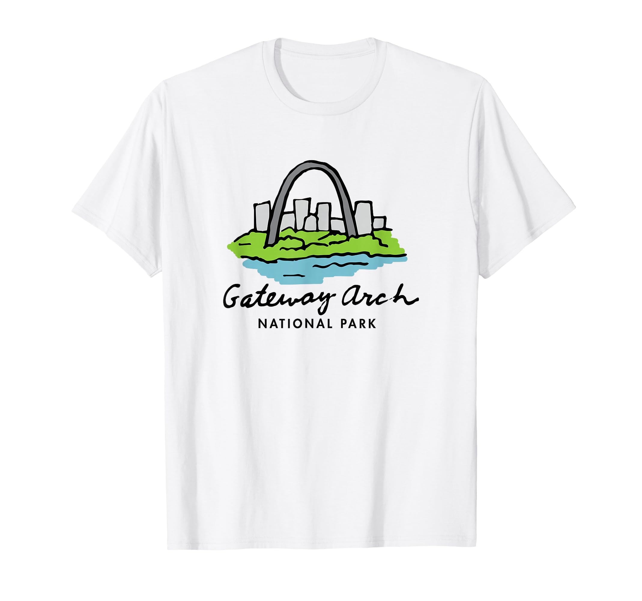 Family Vacation Gateway Arch T-Shirt - Aesthetic Graphic Men Women - T-Shirt, Sweatshirt, Hoodie