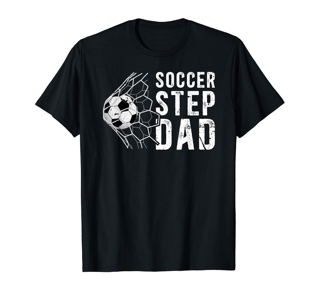 Soccer Step Dad Soccer Player T-Shirt - Aesthetic Graphic for Adults - T-Shirt, Sweatshirt, Hoodie