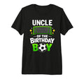 Uncle Birthday Soccer Ball Family T-Shirt - Casual Everyday Wear Unisex - T-Shirt, Sweatshirt, Hoodie