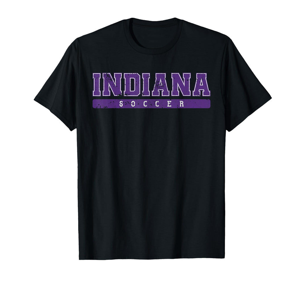 Indiana Soccer Tees Tanks Tops Hoodie - Novelty Apparel Men Women - T-Shirt, Sweatshirt, Hoodie