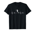 Soccer Heartbeat Funny Sarcastic T-Shirt - Fun Novelty Design Unisex - T-Shirt, Sweatshirt, Hoodie