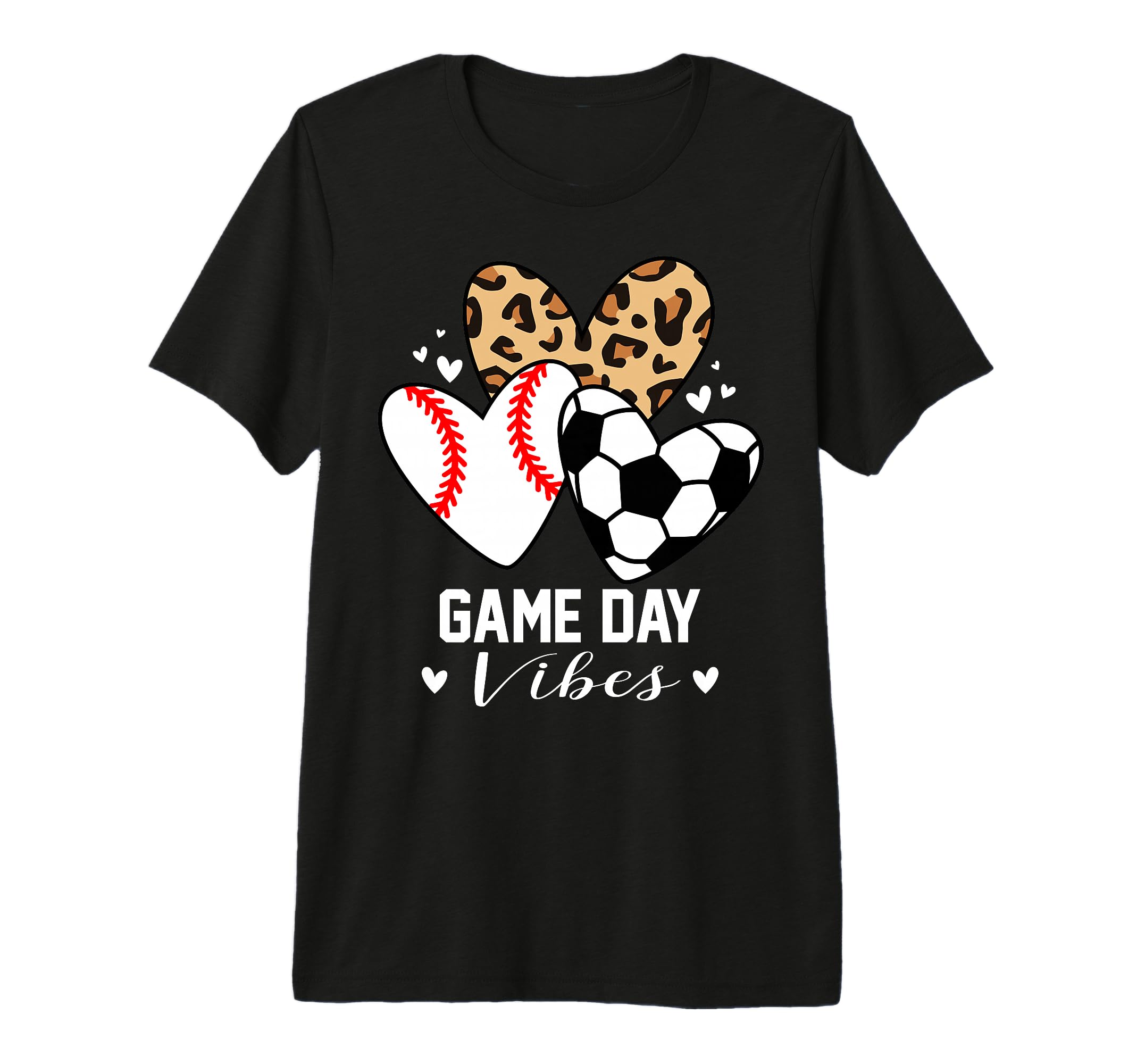 Game Day Vibes Funny Soccer Baseball Mom T-Shirt - Graphic Print Unisex - T-Shirt, Sweatshirt, Hoodie