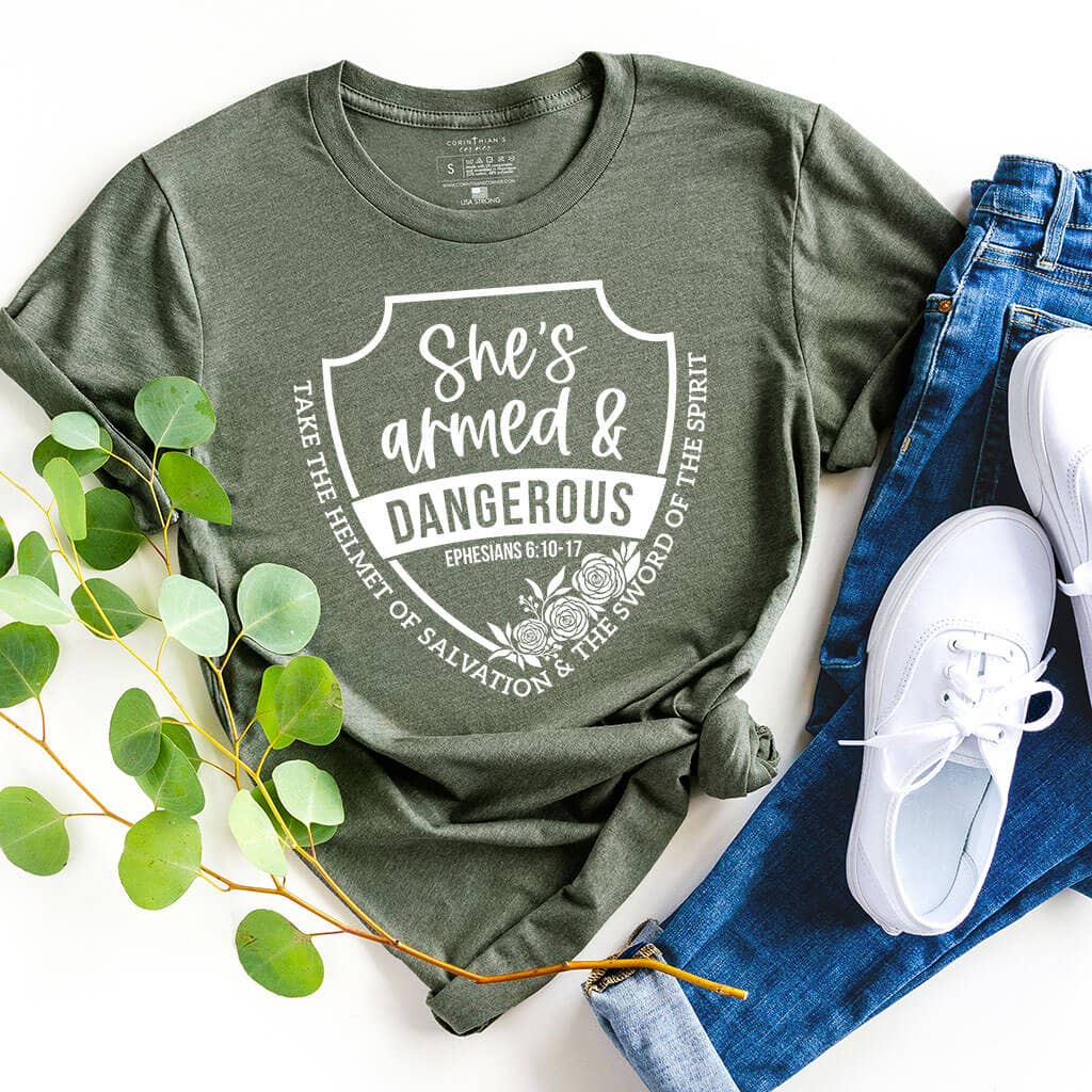 Armed and Dangerous Graphic - Adult & Kids T-Shirts, Sweatshirts & Hoodies apparel design preview 1