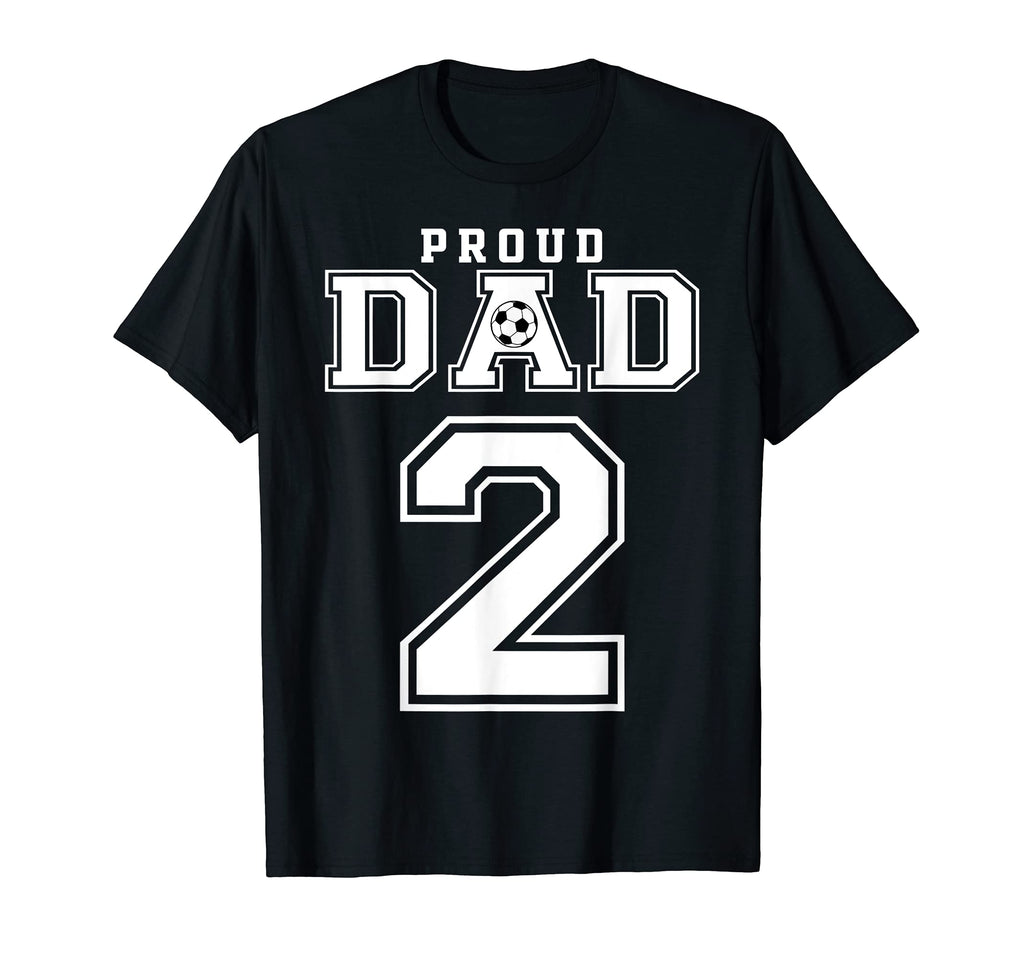 Number 2 Custom Proud Soccer Futbol T-Shirt - Minimalist Print Men Women - T-Shirt, Sweatshirt, Hoodie