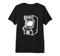 Arcade Cabinet Gamer Aesthetic Tri Blend T-Shirt - Unique Graphic Men Women - T-Shirt, Sweatshirt, Hoodie