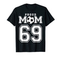 Number 69 Custom Proud Soccer T-Shirt - Aesthetic Graphic for Adults - T-Shirt, Sweatshirt, Hoodie