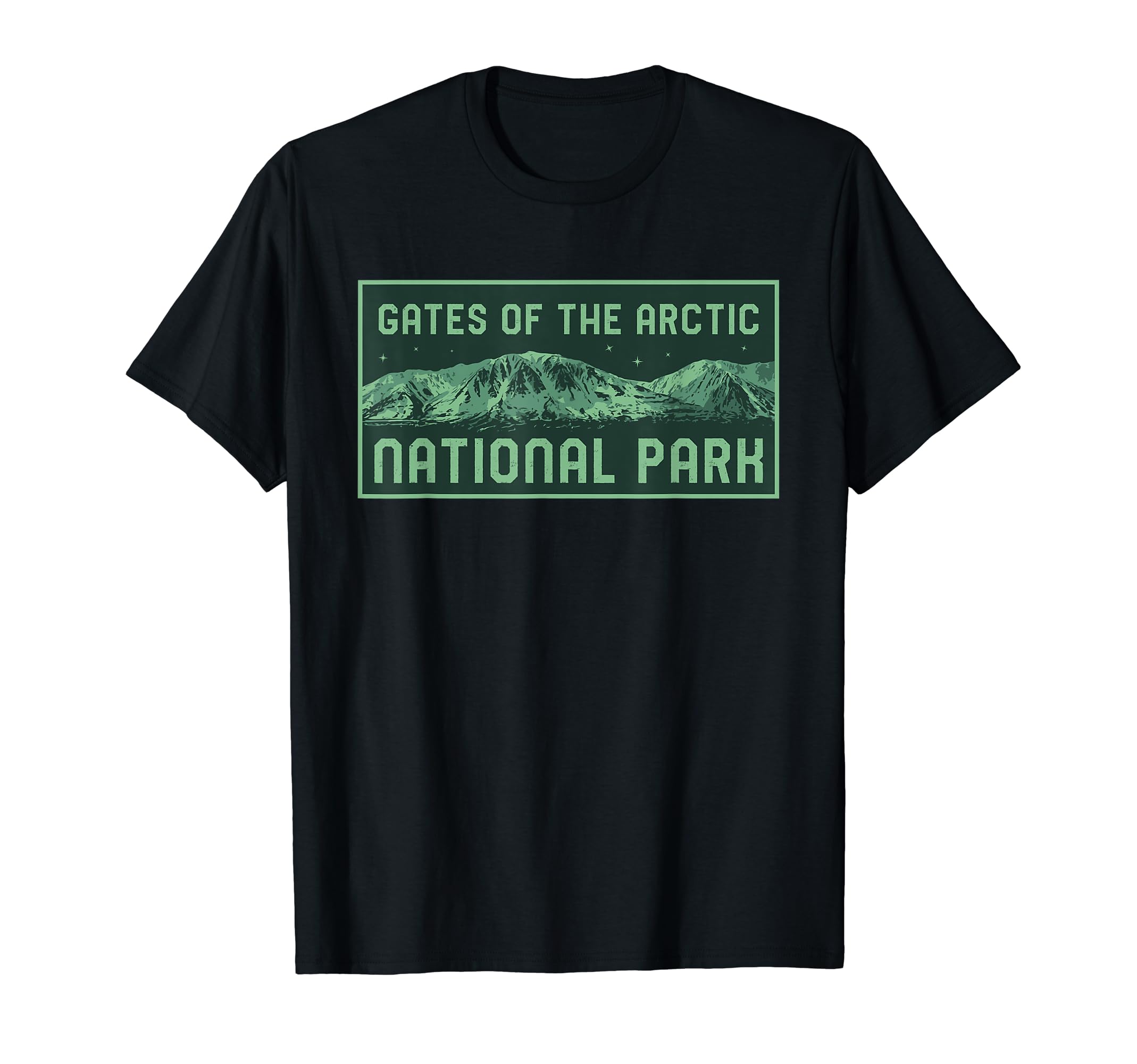 Gates Arctic National Park Alaska T-Shirt - Custom Art Print for Adults - T-Shirt, Sweatshirt, Hoodie