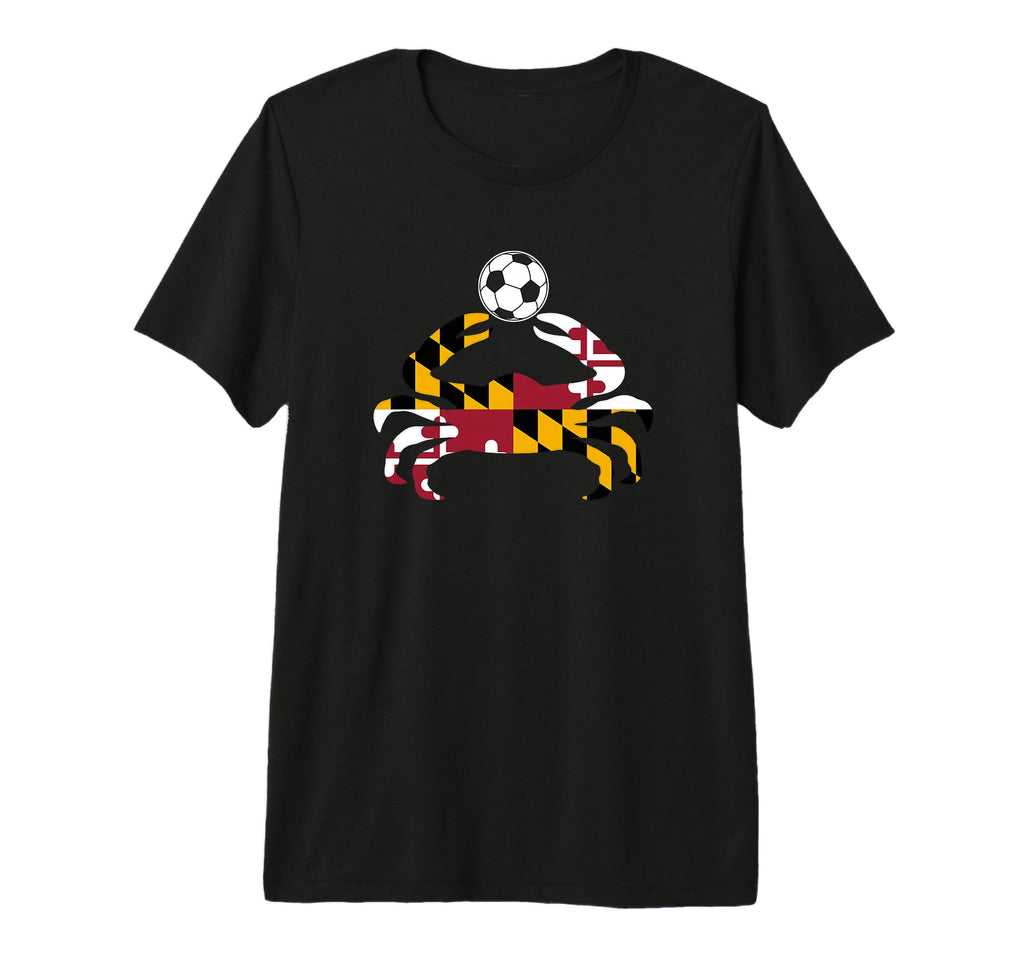 Maryland State Flag Blue Crab T-Shirt - Fun Novelty Design for Adults - T-Shirt, Sweatshirt, Hoodie