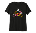 Maryland State Flag Blue Crab T-Shirt - Fun Novelty Design for Adults - T-Shirt, Sweatshirt, Hoodie