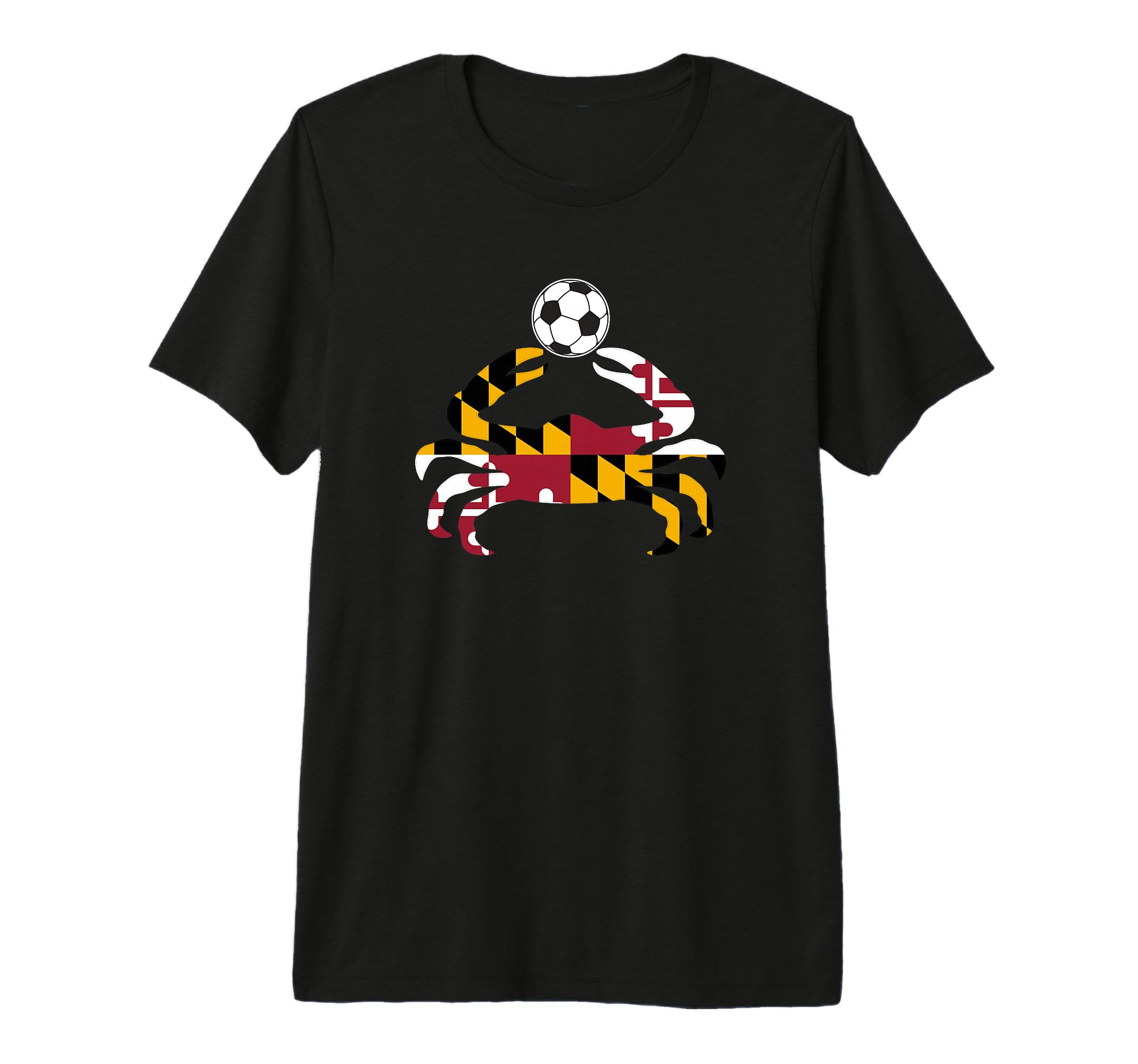 Maryland State Flag Blue Crab T-Shirt - Fun Novelty Design for Adults - T-Shirt, Sweatshirt, Hoodie