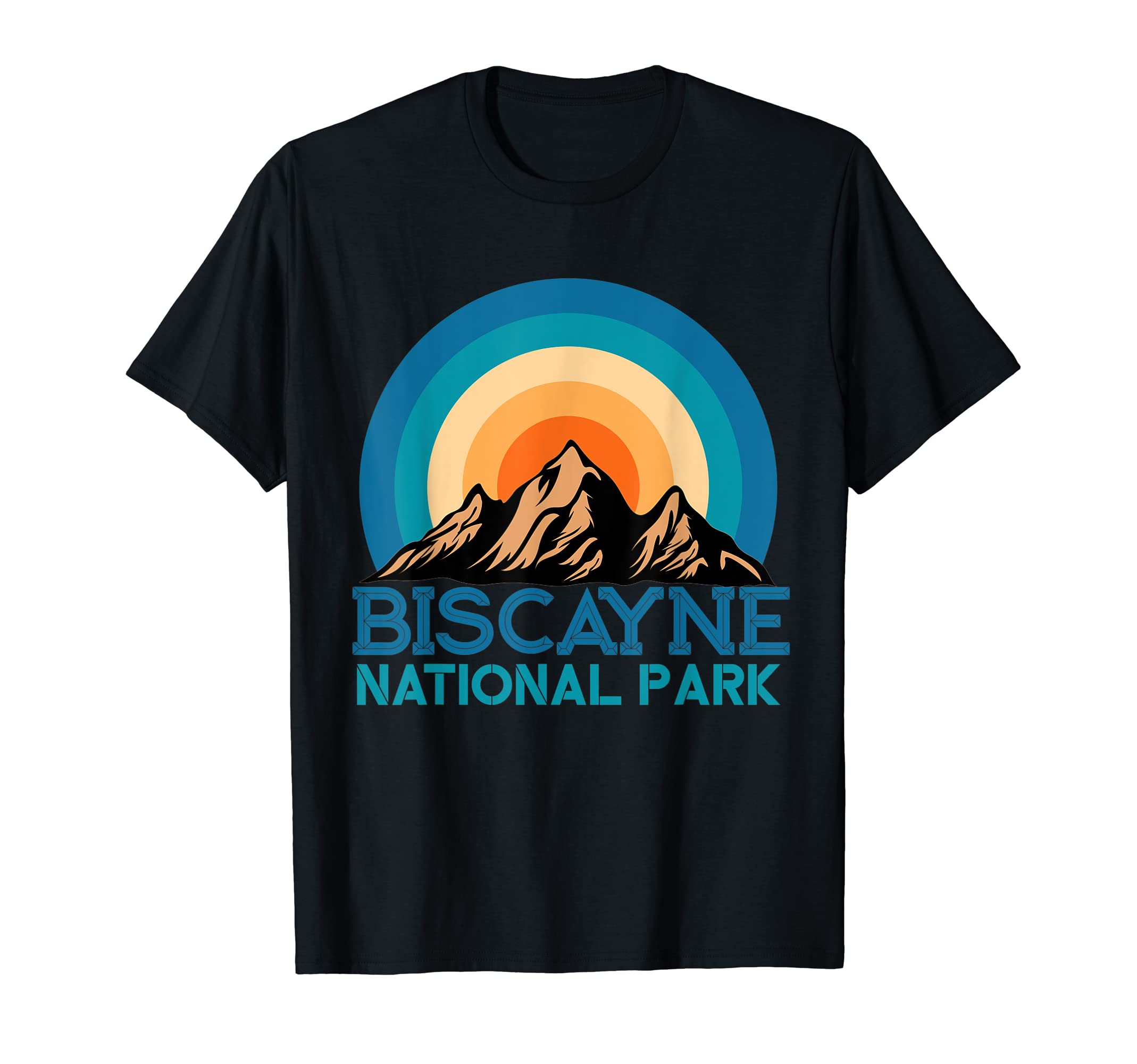Biscayne National Park Mountain Hiking T-Shirt - Minimalist Print Men Women - T-Shirt, Sweatshirt, Hoodie