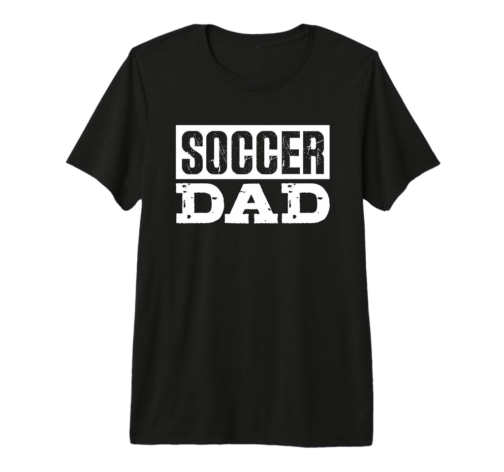 Mens Soccer Dad Tri Blend T-Shirt - Fun Novelty Design Men Women - T-Shirt, Sweatshirt, Hoodie