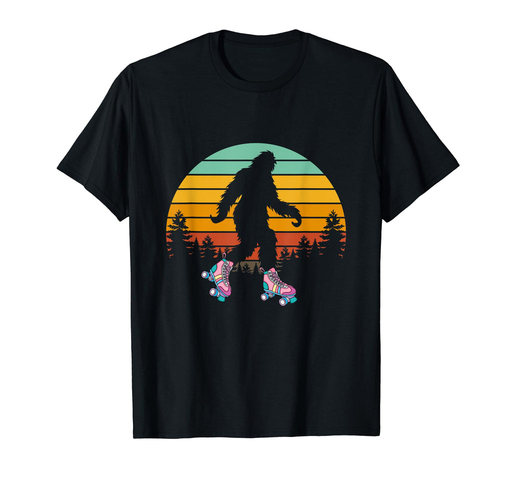 Bigfoot Rollerskates Roller T-Shirt - Casual Everyday Wear Men Women - T-Shirt, Sweatshirt, Hoodie