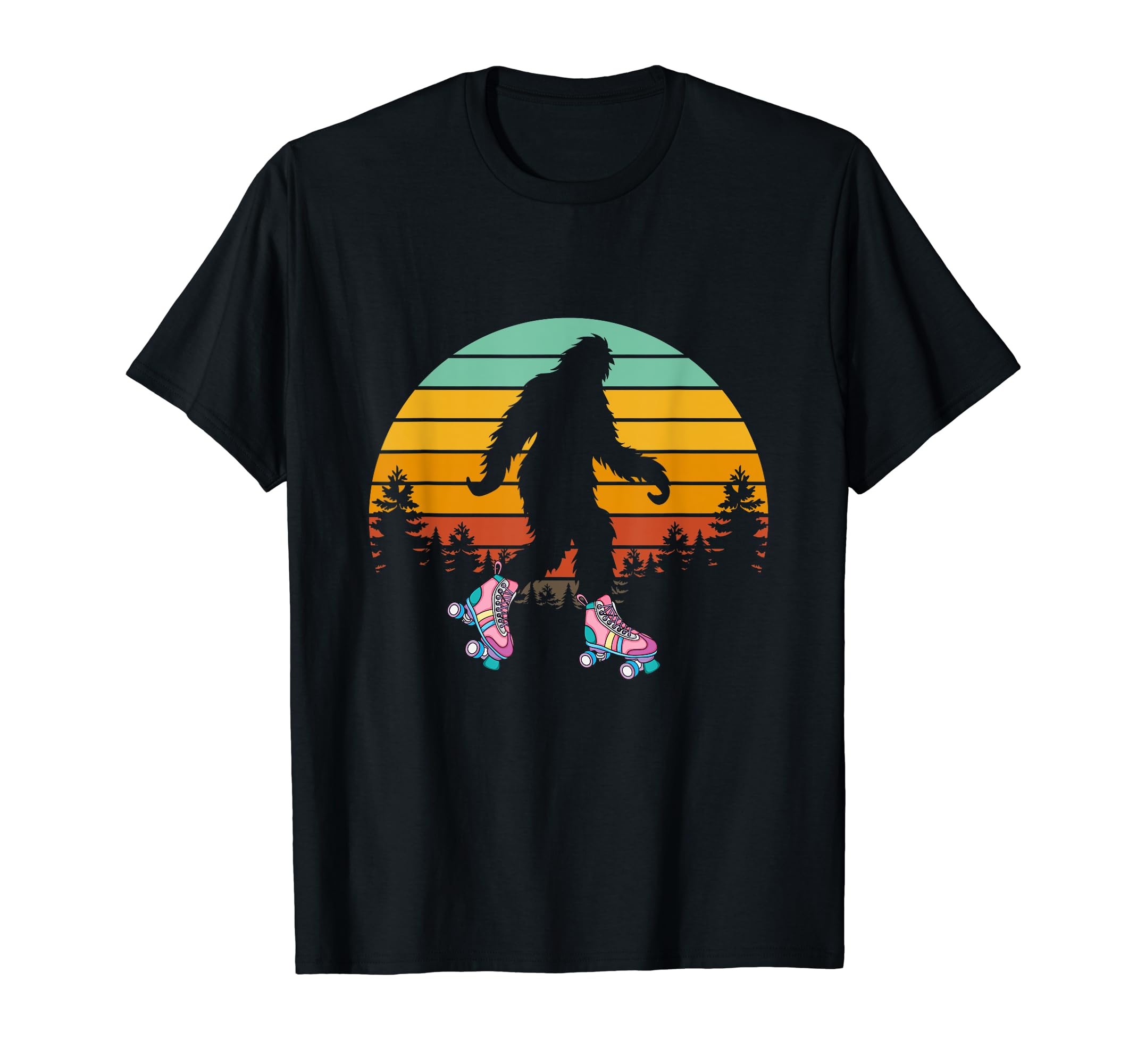 Bigfoot Rollerskates Roller T-Shirt - Casual Everyday Wear Men Women - T-Shirt, Sweatshirt, Hoodie