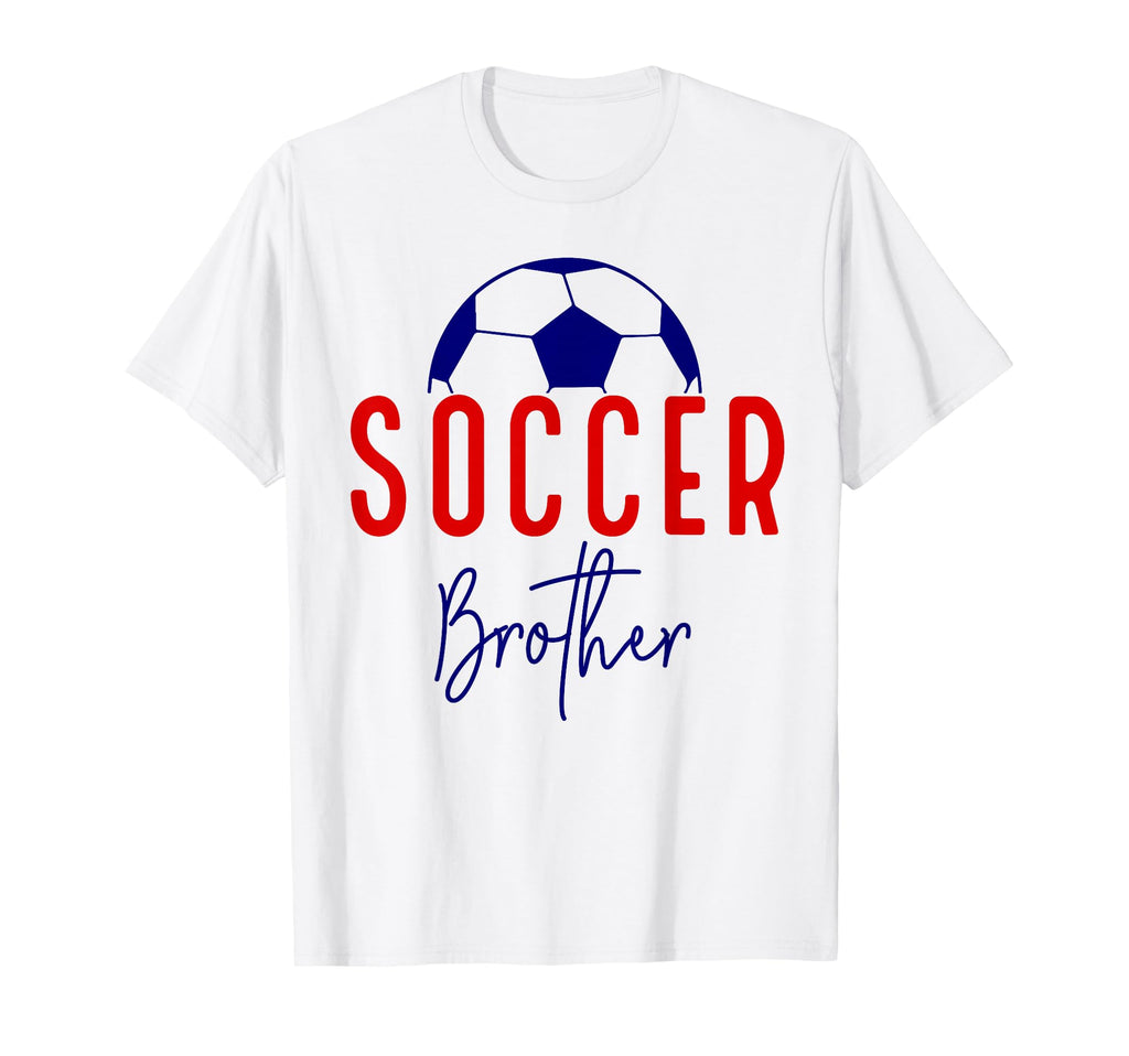 Soccer Brother Soccer Lil Bro Support T-Shirt - Graphic Print for Adults - T-Shirt, Sweatshirt, Hoodie