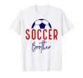 Soccer Brother Soccer Lil Bro Support T-Shirt - Graphic Print for Adults - T-Shirt, Sweatshirt, Hoodie