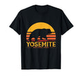 Yosemite National Park Bear Hiking Camping T-Shirt - Graphic Print Unisex - T-Shirt, Sweatshirt, Hoodie