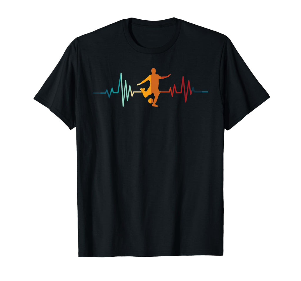Soccer Heartbeat T-Shirt - Fun Novelty Design Unisex - T-Shirt, Sweatshirt, Hoodie