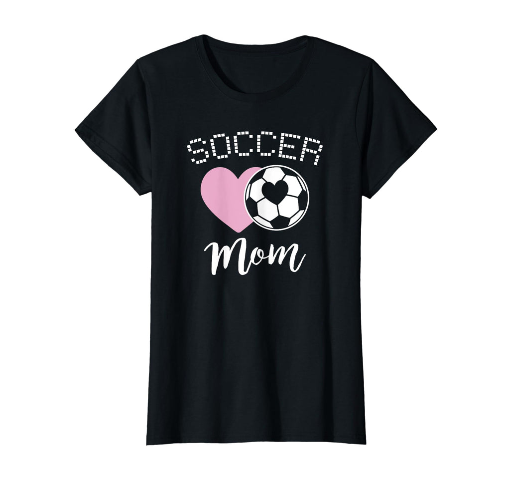Soccer Mom Love Heart Mama Mommy Mother T-Shirt - Trendy Graphic Men Women - T-Shirt, Sweatshirt, Hoodie