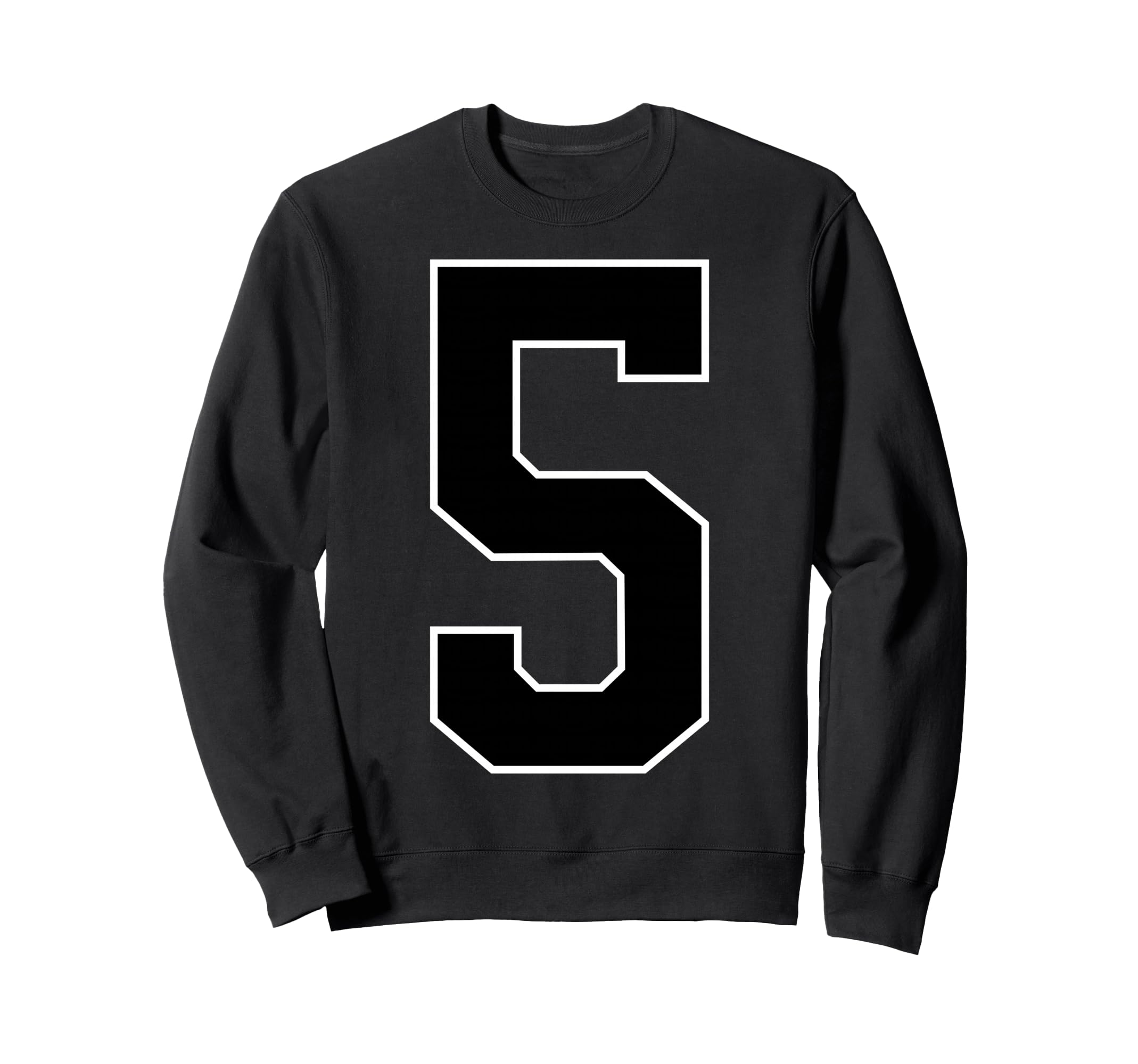 Black Sports Team Number 5 Fan Sweatshirt - Streetwear Style for Adults - T-Shirt, Sweatshirt, Hoodie