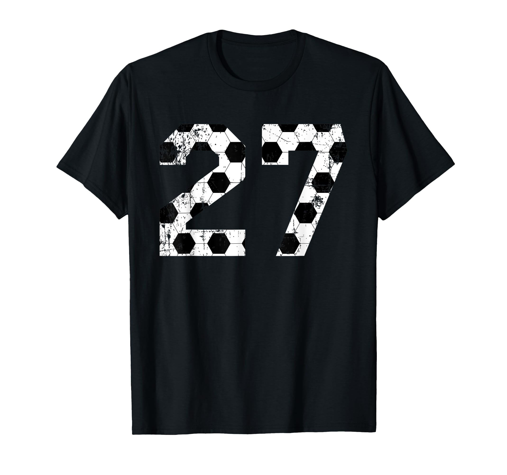 Soccer 27 Jersey Number T-Shirt - Minimalist Print Unisex - T-Shirt, Sweatshirt, Hoodie