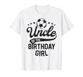 Uncle Birthday Soccer Themed Party T-Shirt - Casual Everyday Wear Unisex - T-Shirt, Sweatshirt, Hoodie