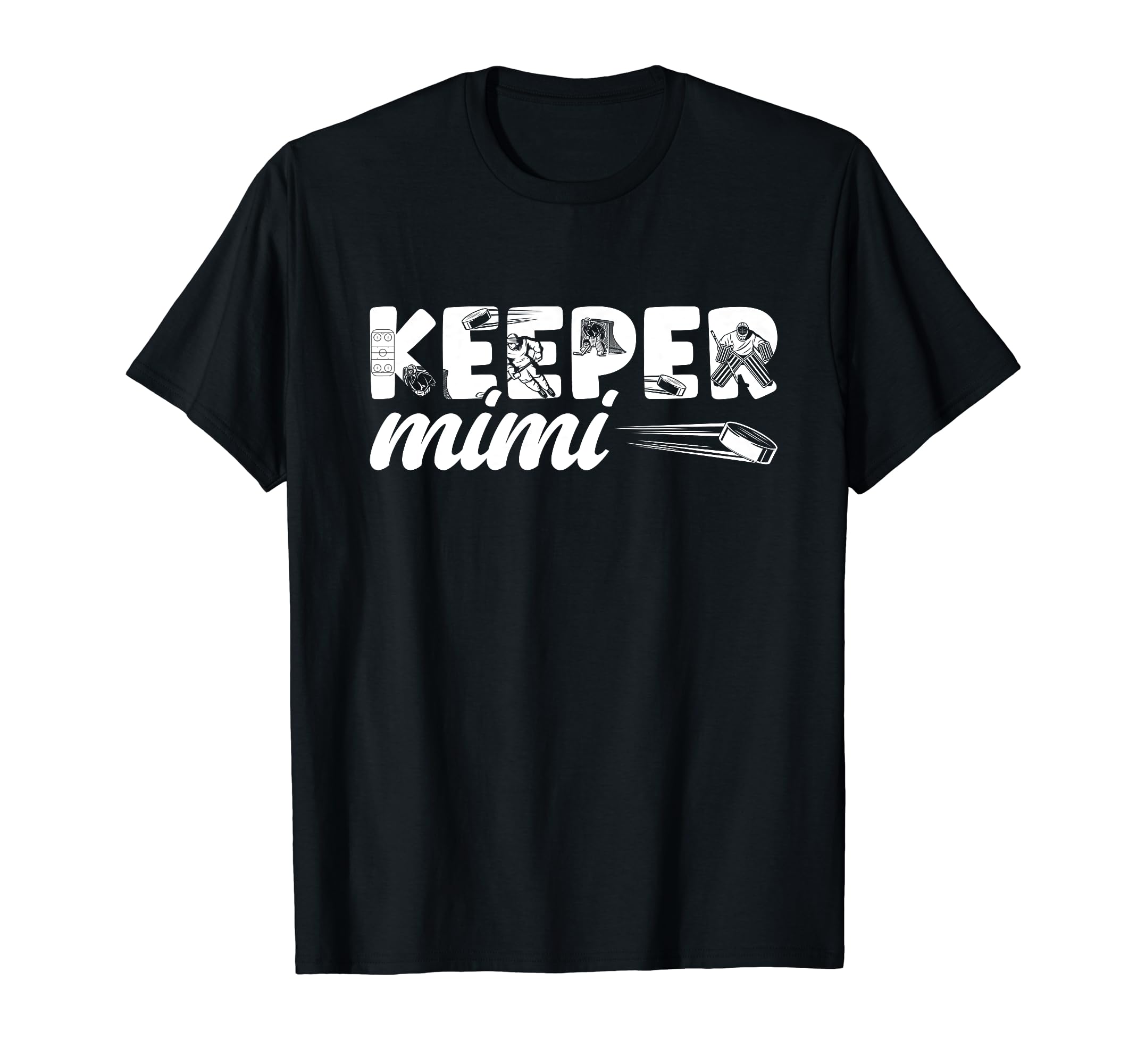 Ice Hockey Keeper Mimi Ice Hockey T-Shirt - Custom Art Print Men Women - T-Shirt, Sweatshirt, Hoodie