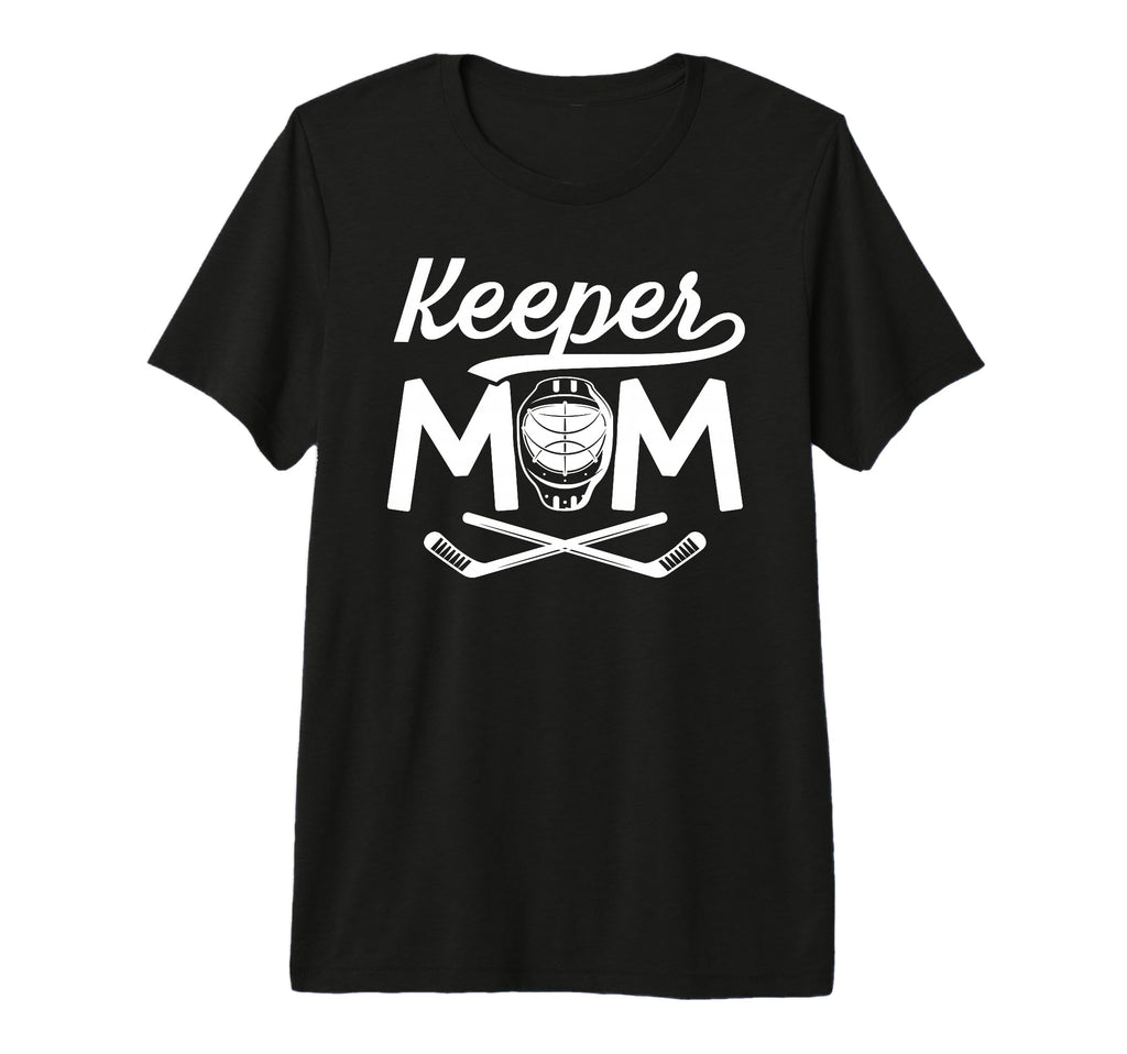 Hockey Keeper Mom Ice Hockey Goalkeeper T-Shirt - Graphic Print Men Women - T-Shirt, Sweatshirt, Hoodie