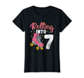 Rolling Into 7 Skating Roller T-Shirt - Casual Everyday Wear for Adults - T-Shirt, Sweatshirt, Hoodie