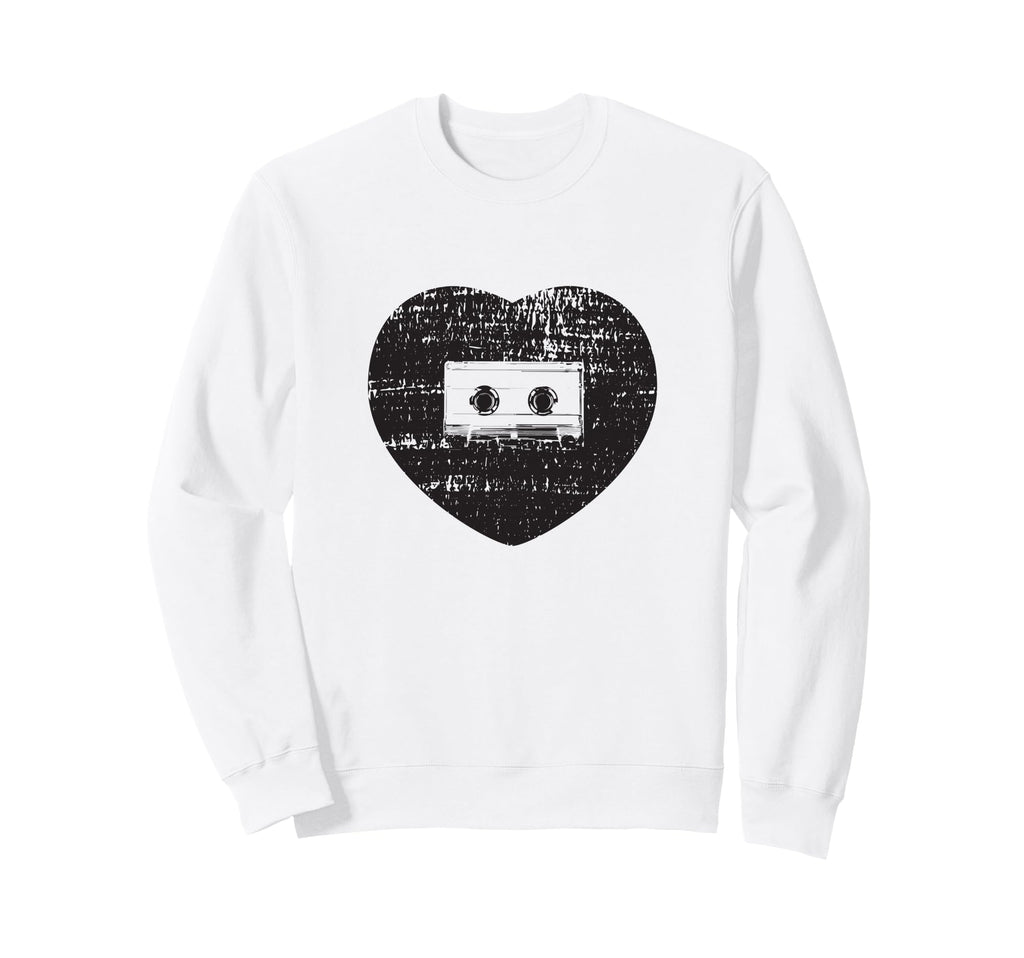 I Love 90S Cassette Tape 90S Party Sweatshirt - Minimalist Print Unisex - T-Shirt, Sweatshirt, Hoodie