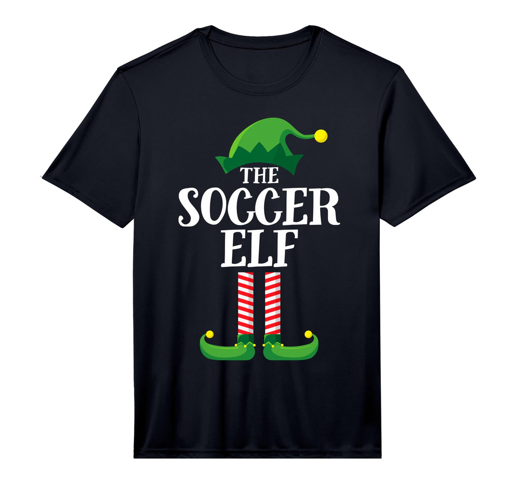 Soccer Elf Matching Family Group T-Shirt - Fun Novelty Design Men Women - T-Shirt, Sweatshirt, Hoodie