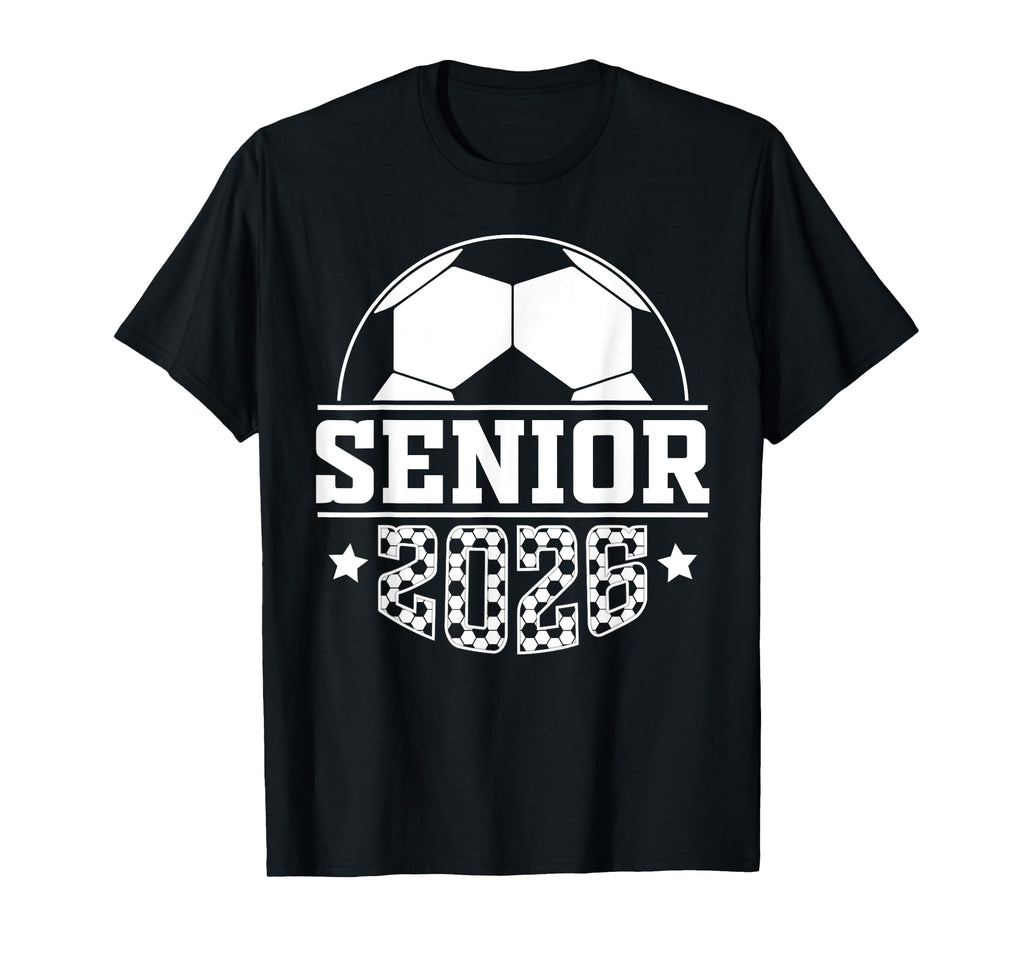 Soccer Senior 2026 Class 26 Senior T-Shirt - Custom Art Print for Adults - T-Shirt, Sweatshirt, Hoodie