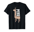 Alpaca Distressed Peru T-Shirt - Fun Novelty Design for Adults - T-Shirt, Sweatshirt, Hoodie
