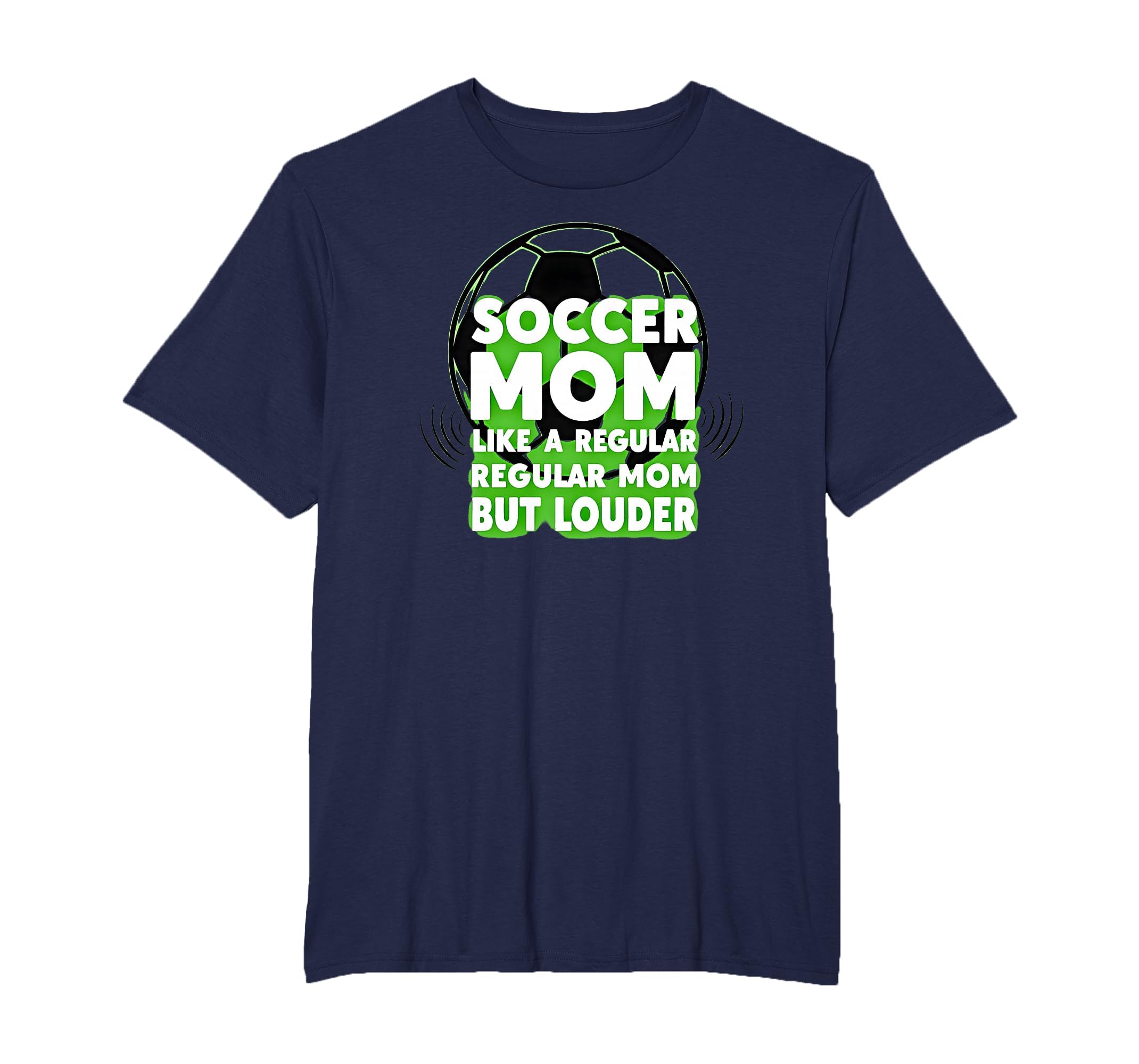 Soccer Mom Like Regular Mom But Sweatshirt - Aesthetic Graphic for Adults - T-Shirt, Sweatshirt, Hoodie