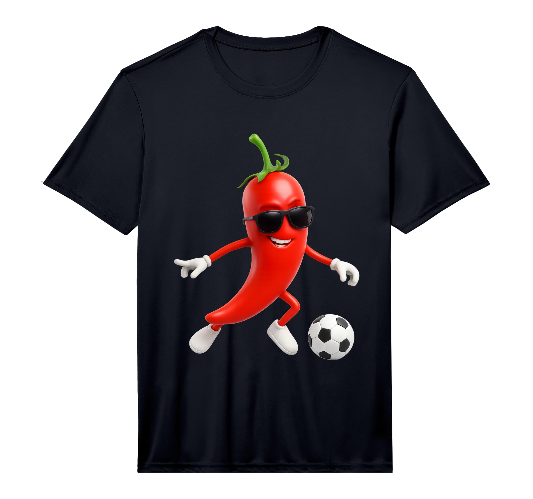 Mens Chili Soccer Performance T-Shirt - Graphic Print Men Women - T-Shirt, Sweatshirt, Hoodie