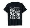 Proud Uncle 2026 Senior Soccer T-Shirt - Fun Novelty Design for Adults - T-Shirt, Sweatshirt, Hoodie