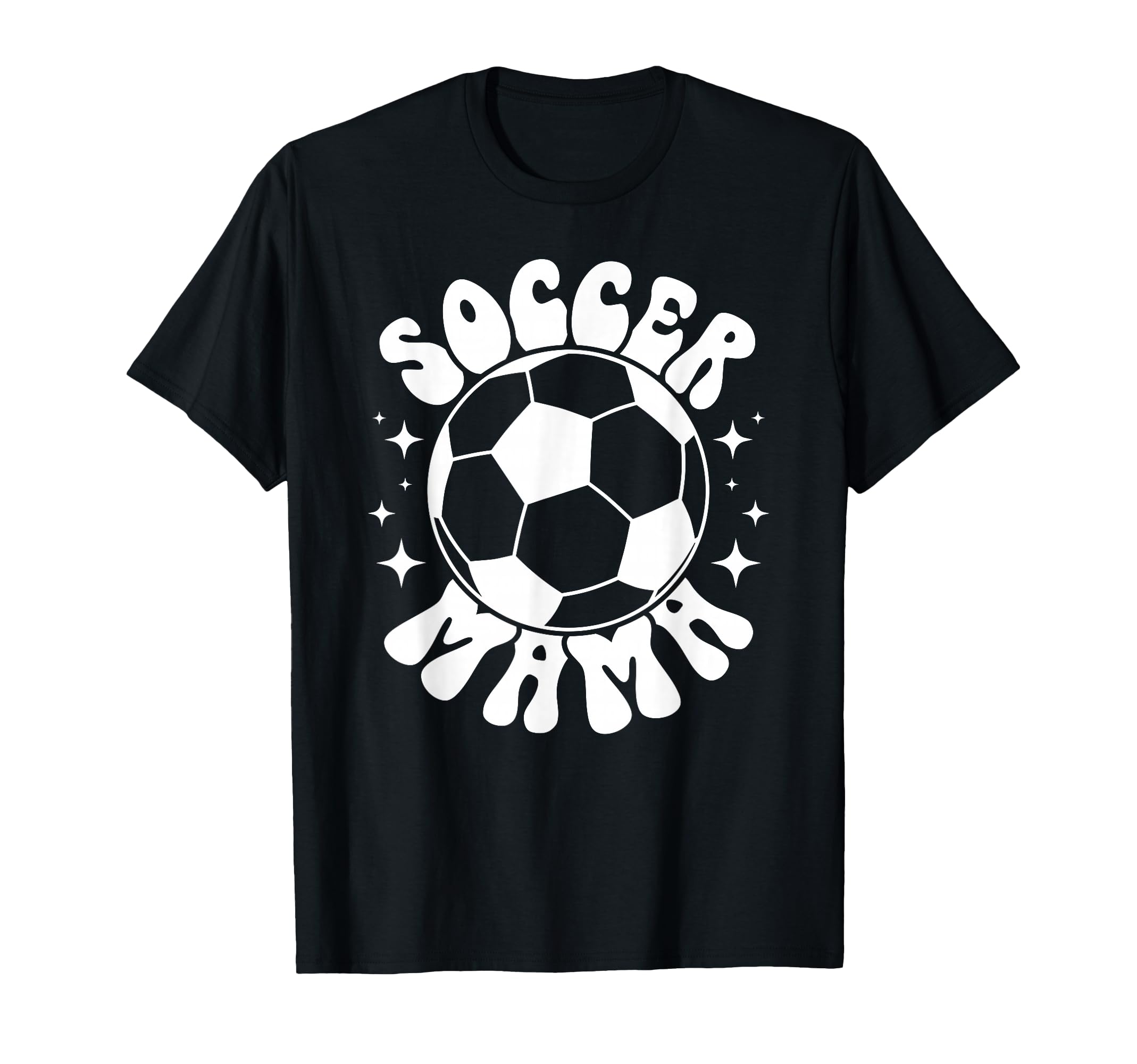 Soccer Mama Groovy Soccer Mom T-Shirt - Fun Novelty Design for Adults - T-Shirt, Sweatshirt, Hoodie