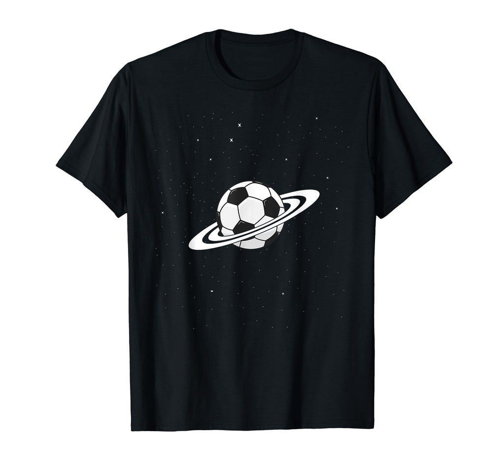 Football Lovers Soccer Player Space T-Shirt - Aesthetic Graphic Unisex - T-Shirt, Sweatshirt, Hoodie
