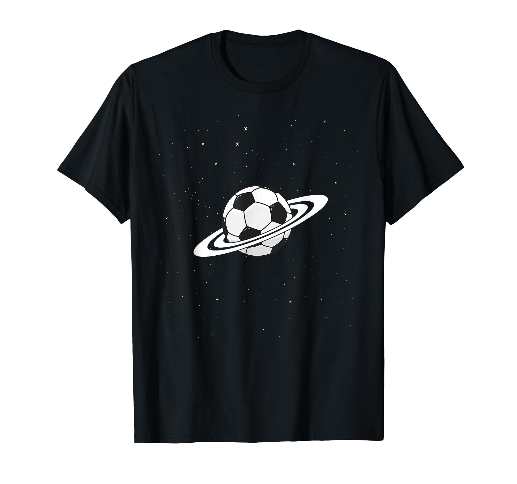 Football Lovers Soccer Player Space T-Shirt - Aesthetic Graphic Unisex - T-Shirt, Sweatshirt, Hoodie